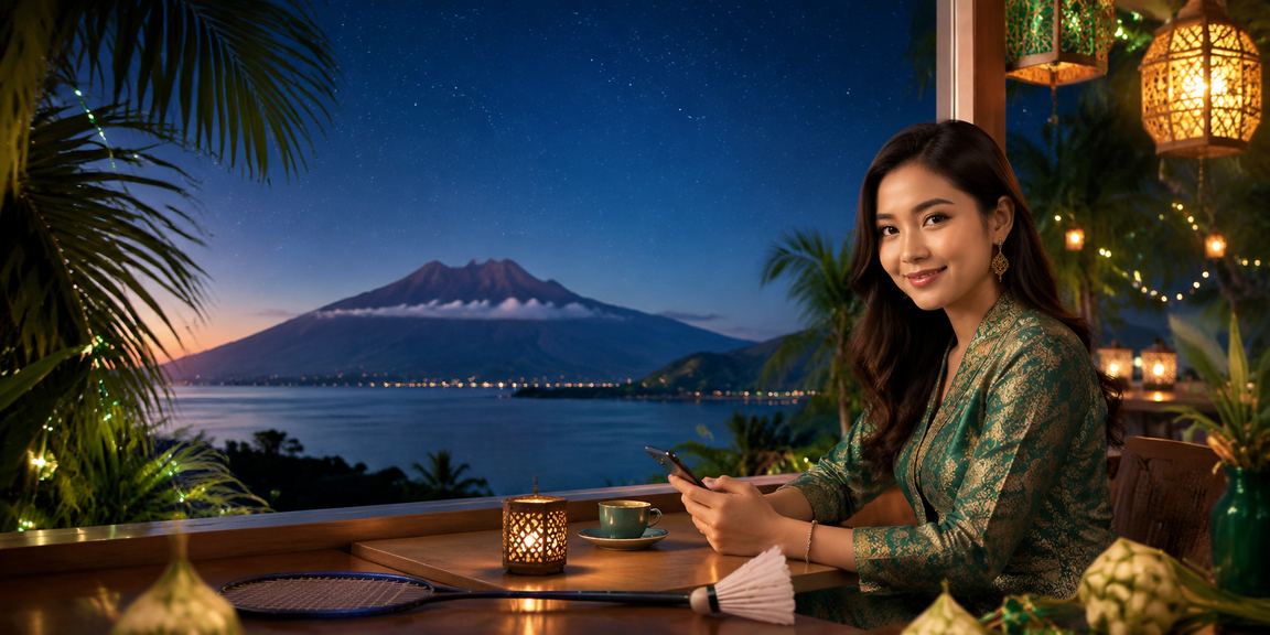 A Sabah user accessing mobile casino during Hari Raya celebrations